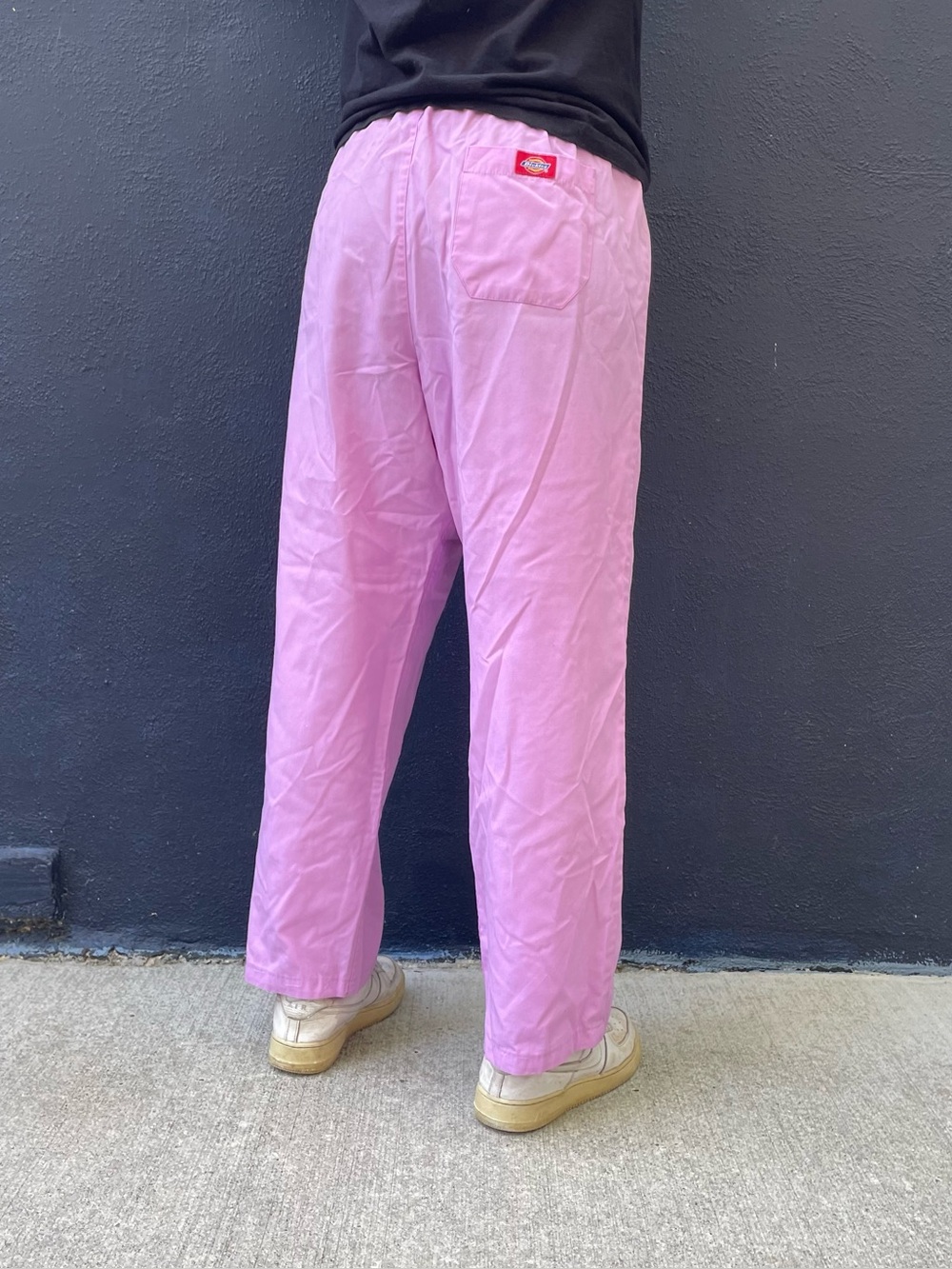 Pink Dickies wide leg scrubs size small/medium